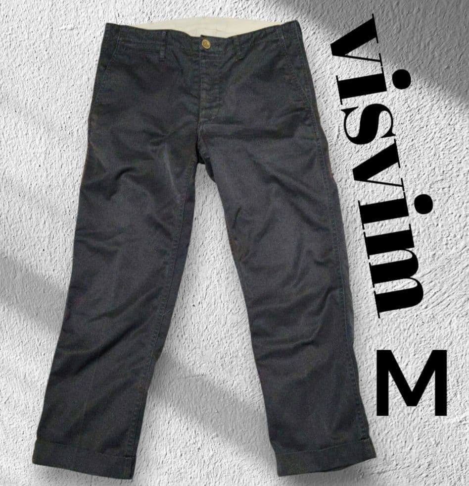 visvim　ヴィズヴィム　ボトムス　チノパン　メンズ　ネイビー　M　稀少