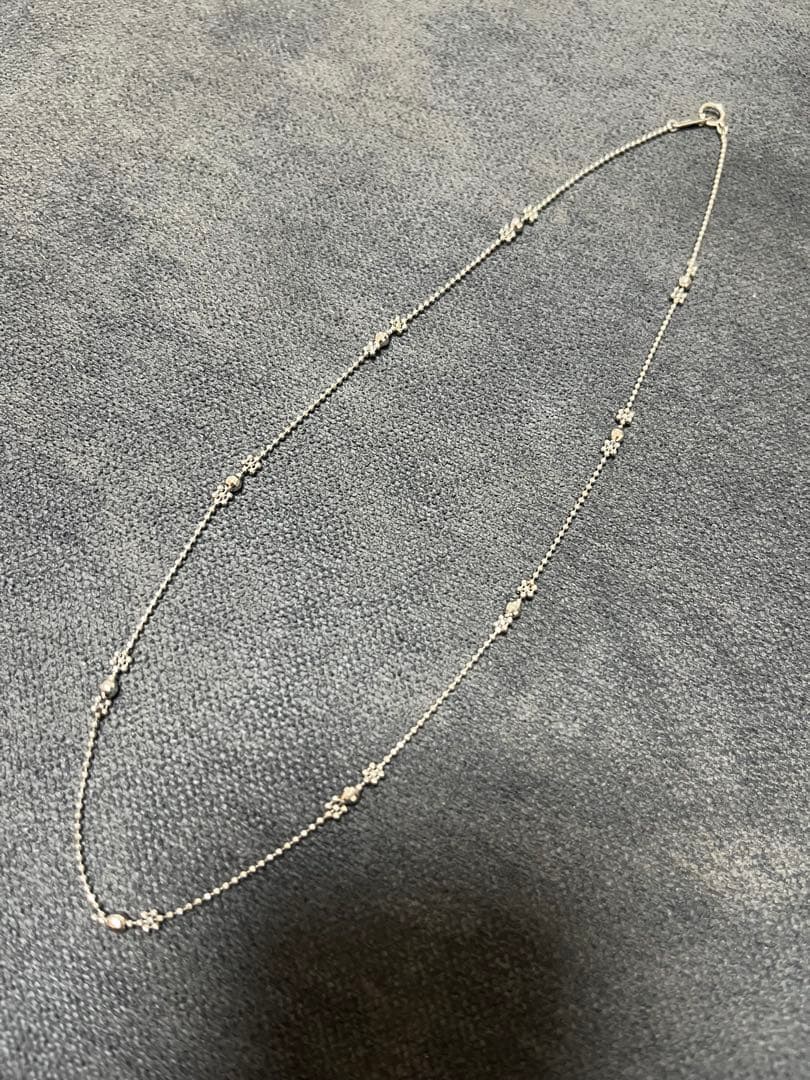 Pt850 プラチナ ネックレス シンプル チェーン