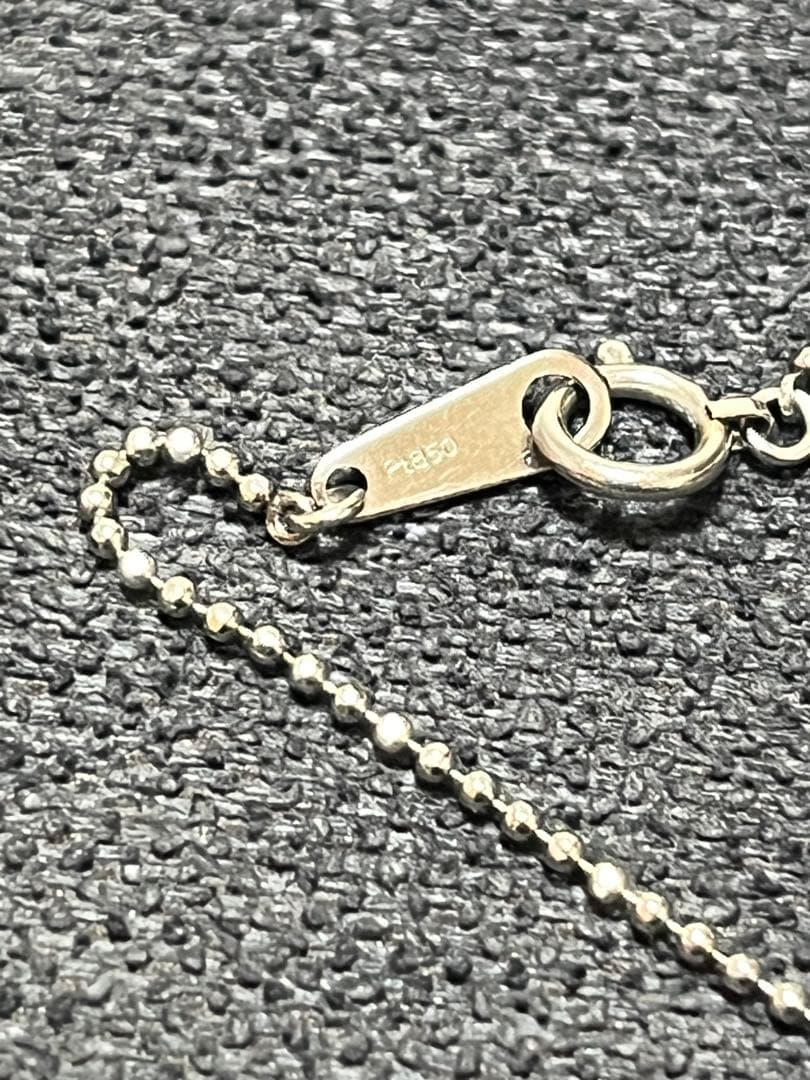 Pt850 プラチナ ネックレス シンプル チェーン