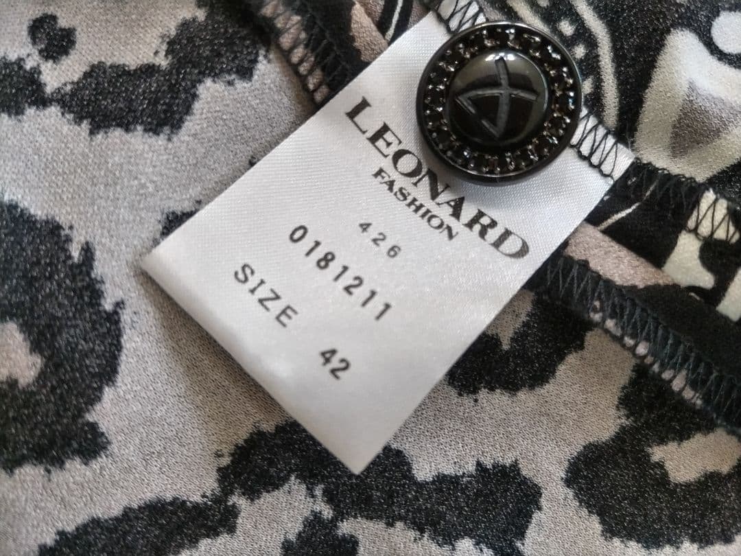 ⭐️年末セール最終お値下⭐️ レオナール ジャケット カンカン素材 美品