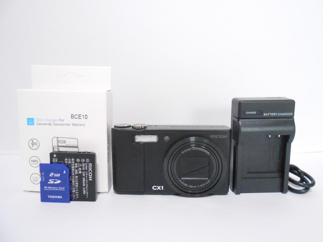 【お値下げ歓迎・美品】リコー　RICOH CX1 ブラック