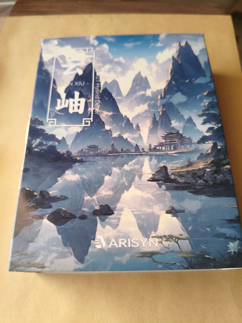 ARISYN YUN XIU 有線イヤホン　DLC 1DD＋1pzt