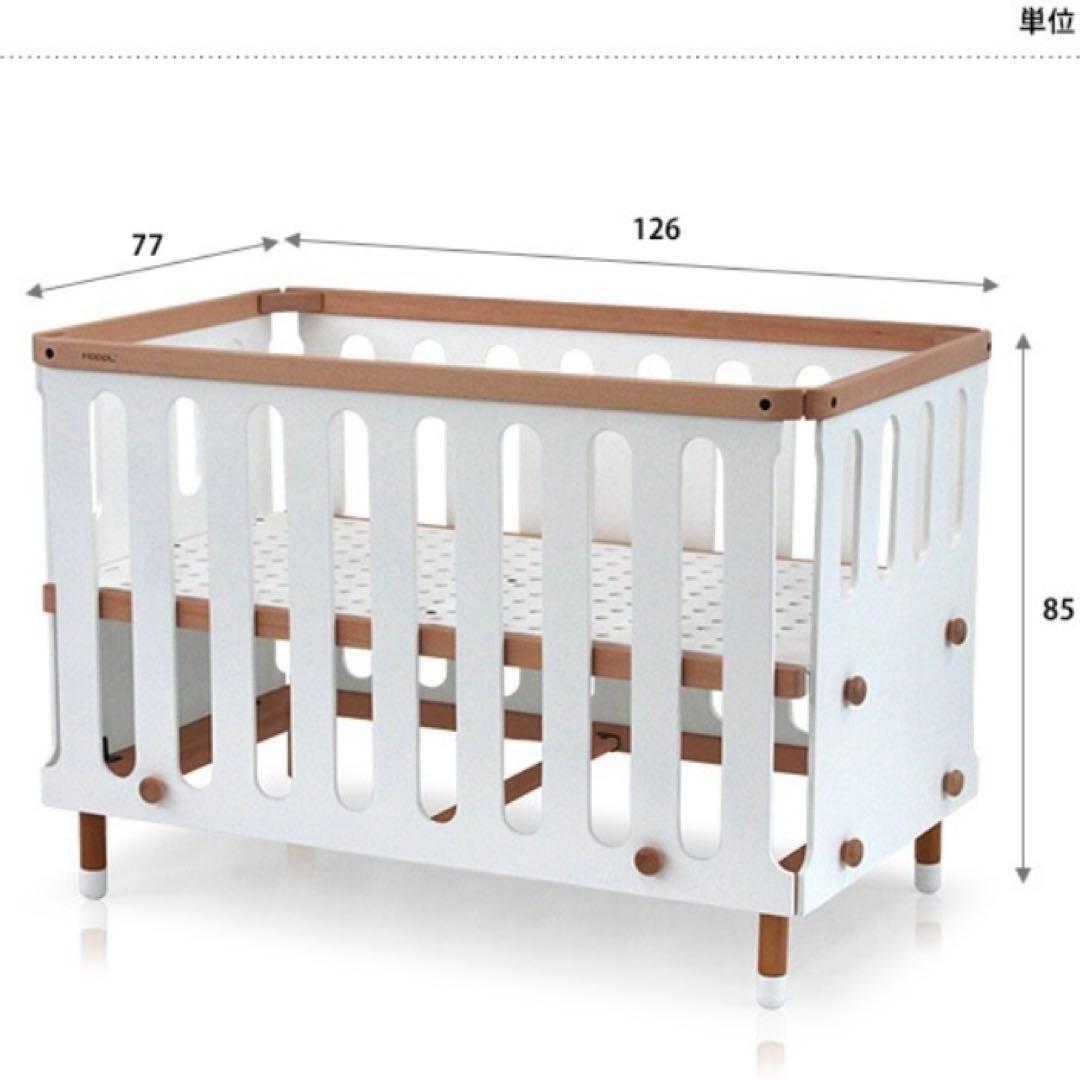 【一点限り❣️】HOPPL （ホップル）ベビーベッド　ベベッド　ベビー☆