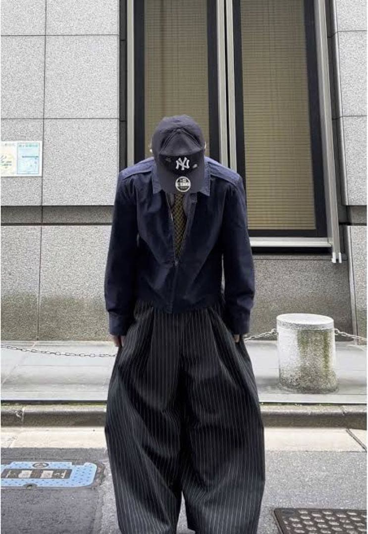 PUSH PUSH ストライプ スラックスL