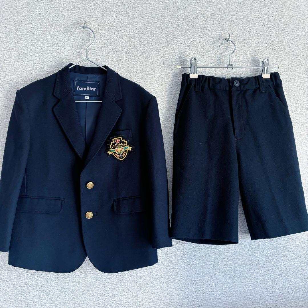 美品 フォ－マルセット ファミリア 日本製 ス－ツ コムサイズ ネクタイ 120