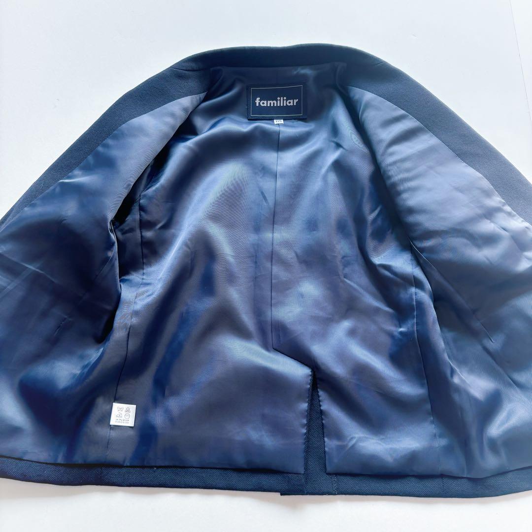 美品 フォ－マルセット ファミリア 日本製 ス－ツ コムサイズ ネクタイ 120