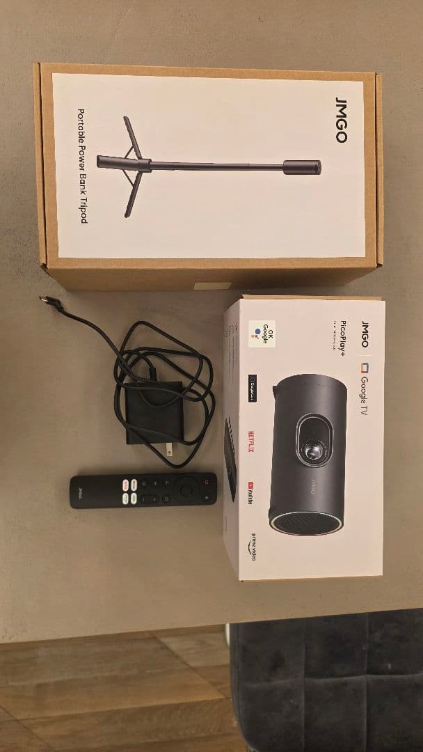 ​【むーさん様用値段変更】JMGO PicoPlay+ 純正バッテリースタンド付