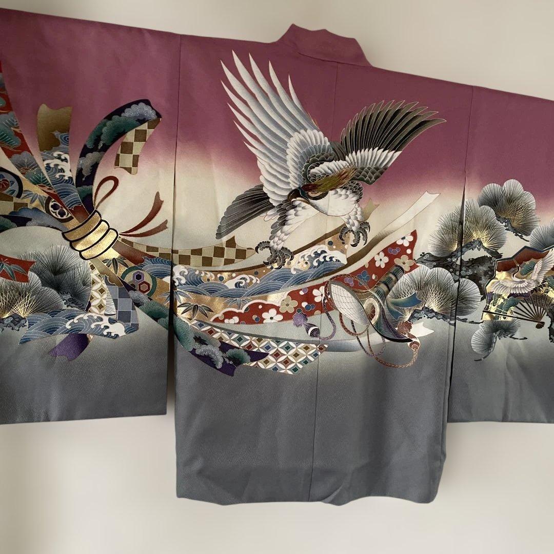 ５歳 男の子　着物　袴　羽織り　小物セット