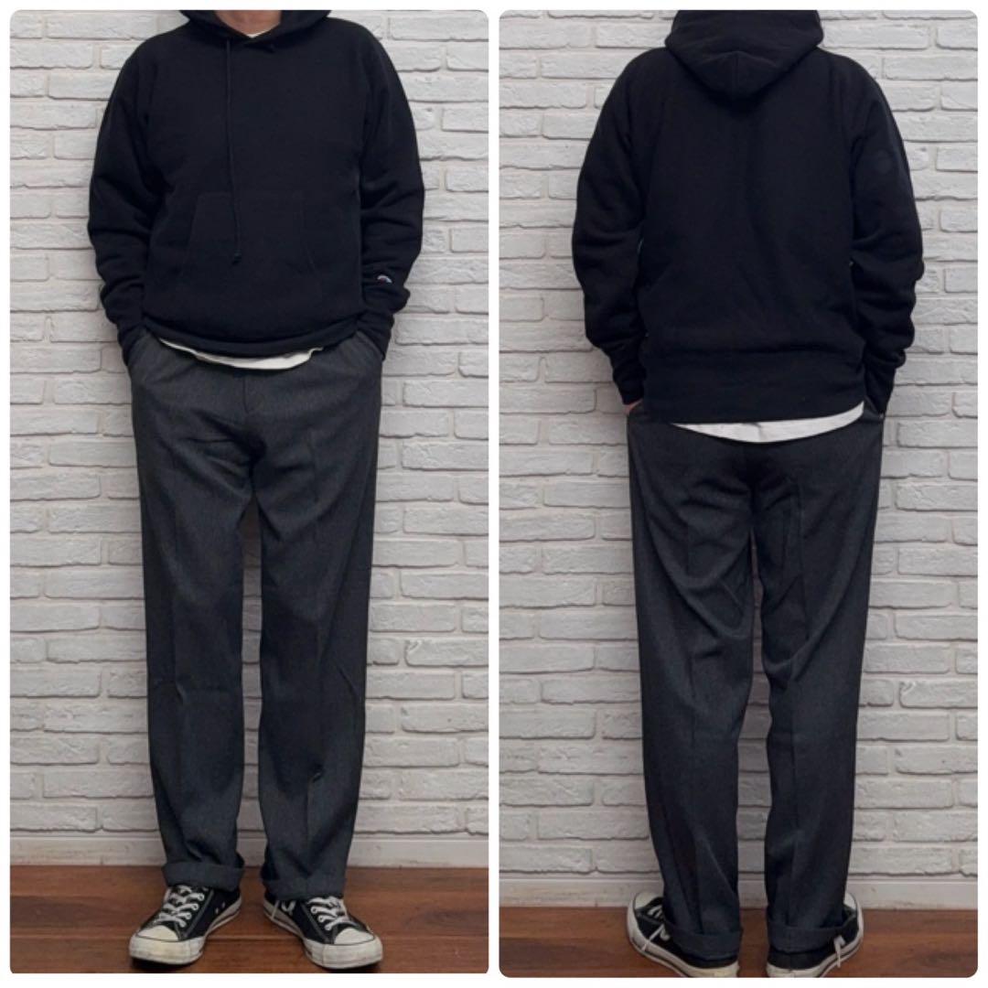 極美品！90'sUSA製【リーバイス】アクションスラックス　チャコール　神サイズ