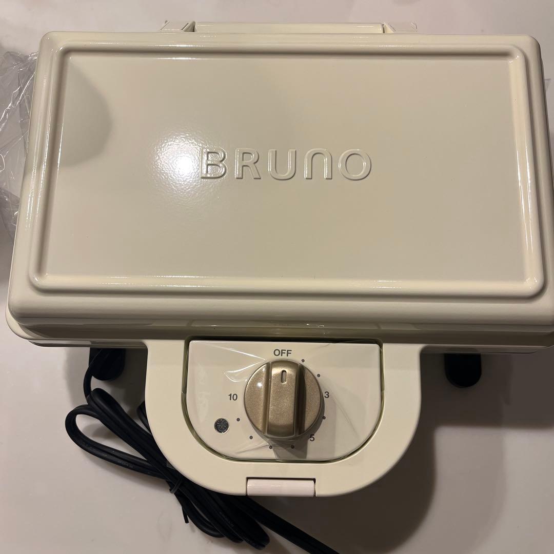 【新品】BRUNO ホットサンドメーカー ホワイト