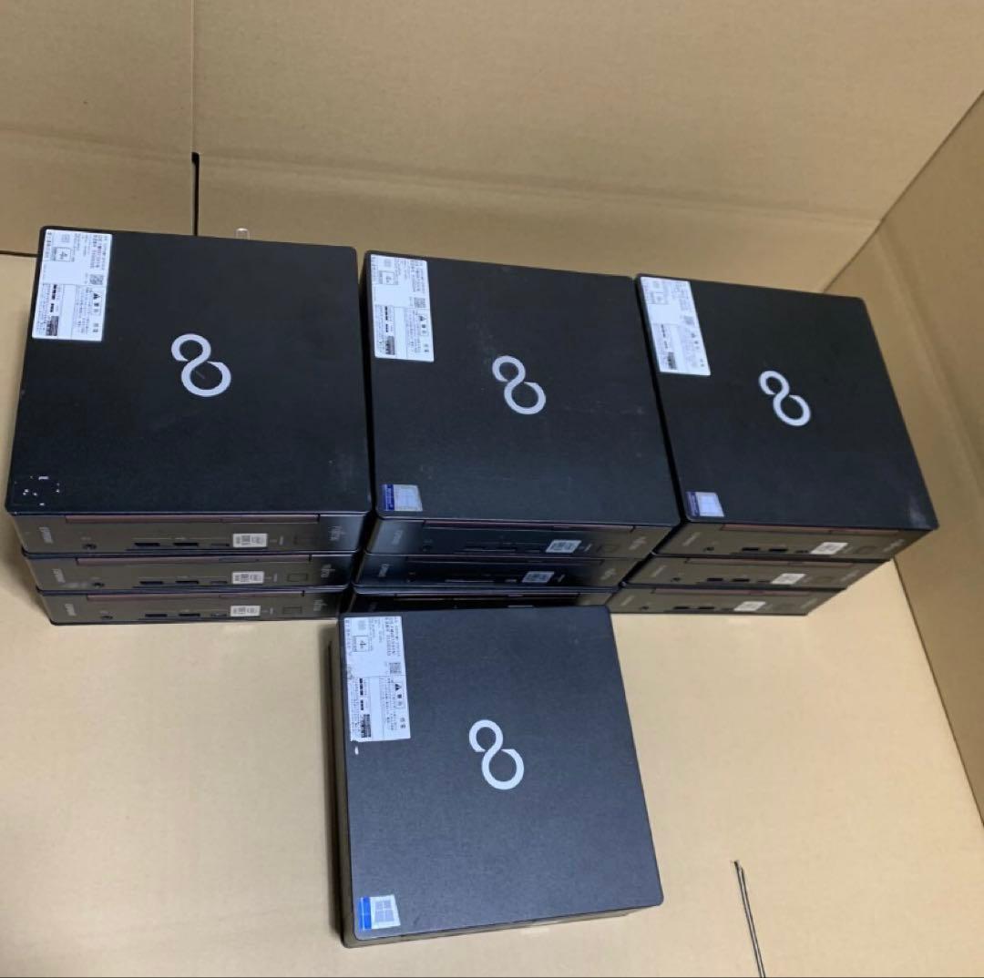 大量10台/富士通Q7010/E CPU.メモリ.SSD無し/BIOS確認OK