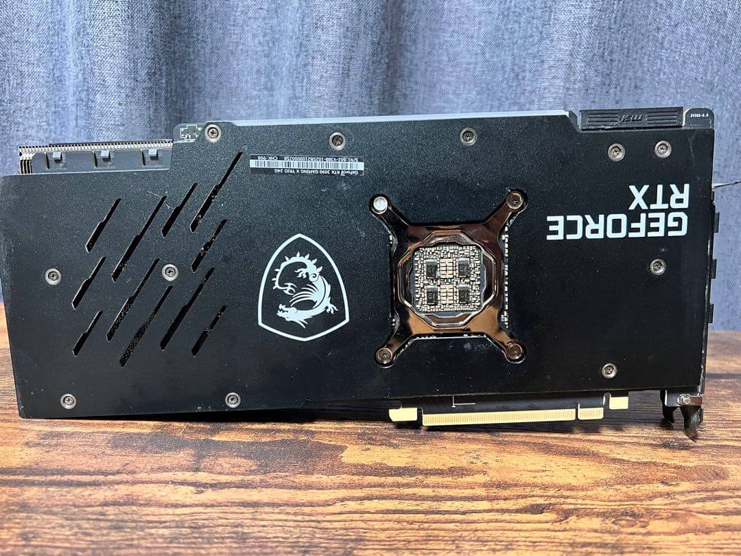 グラフィックボード・グラボ・ビデオカード MSI RTX 3090 GAMING X TRIO 24G 109