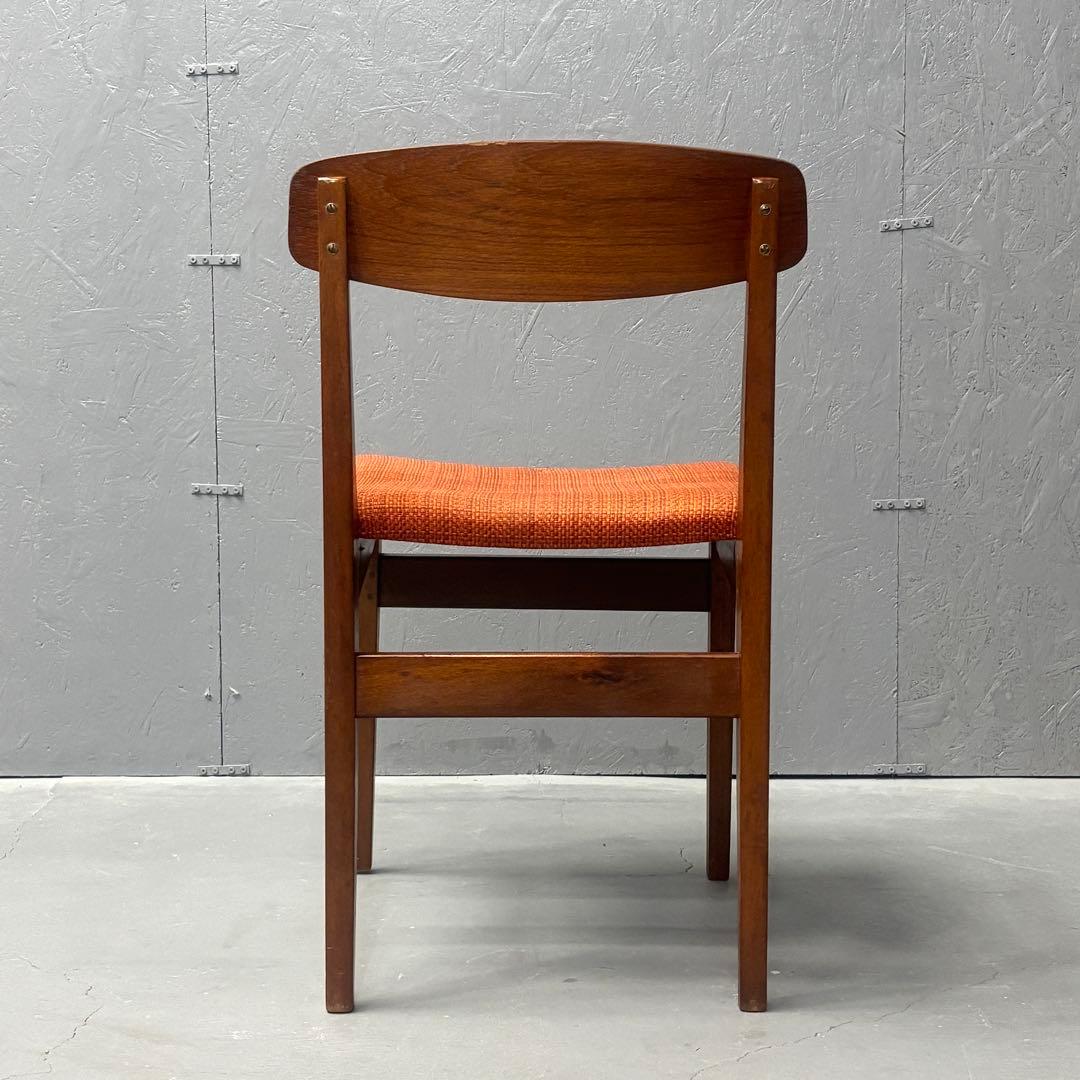 北欧 デンマーク ヴィンテージ チーク ダイニングチェア(402)