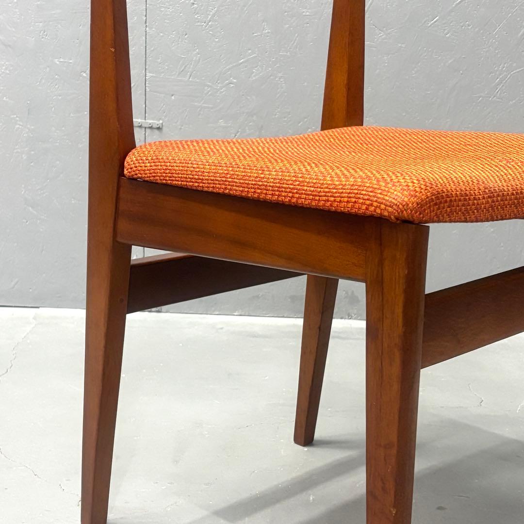 北欧 デンマーク ヴィンテージ チーク ダイニングチェア(402)