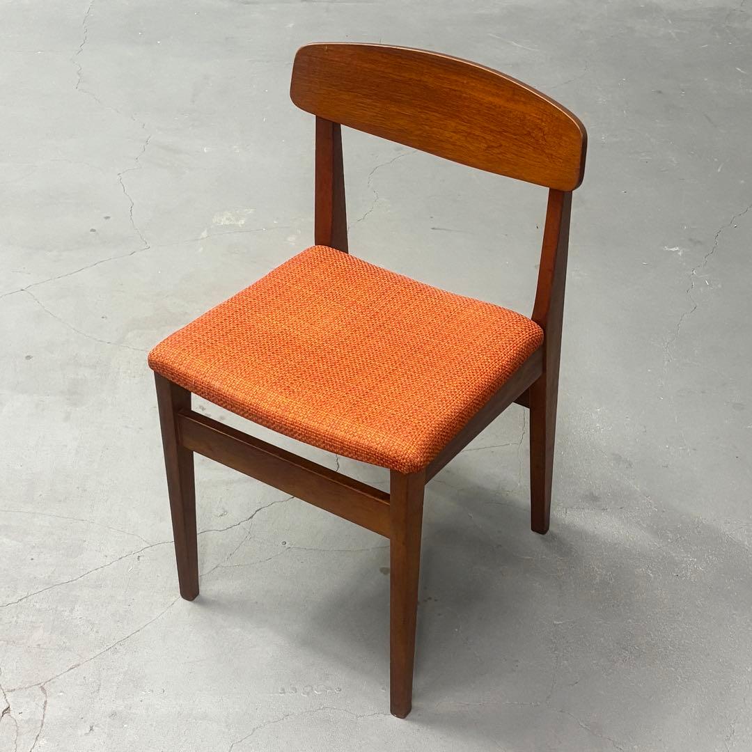 北欧 デンマーク ヴィンテージ チーク ダイニングチェア(402)