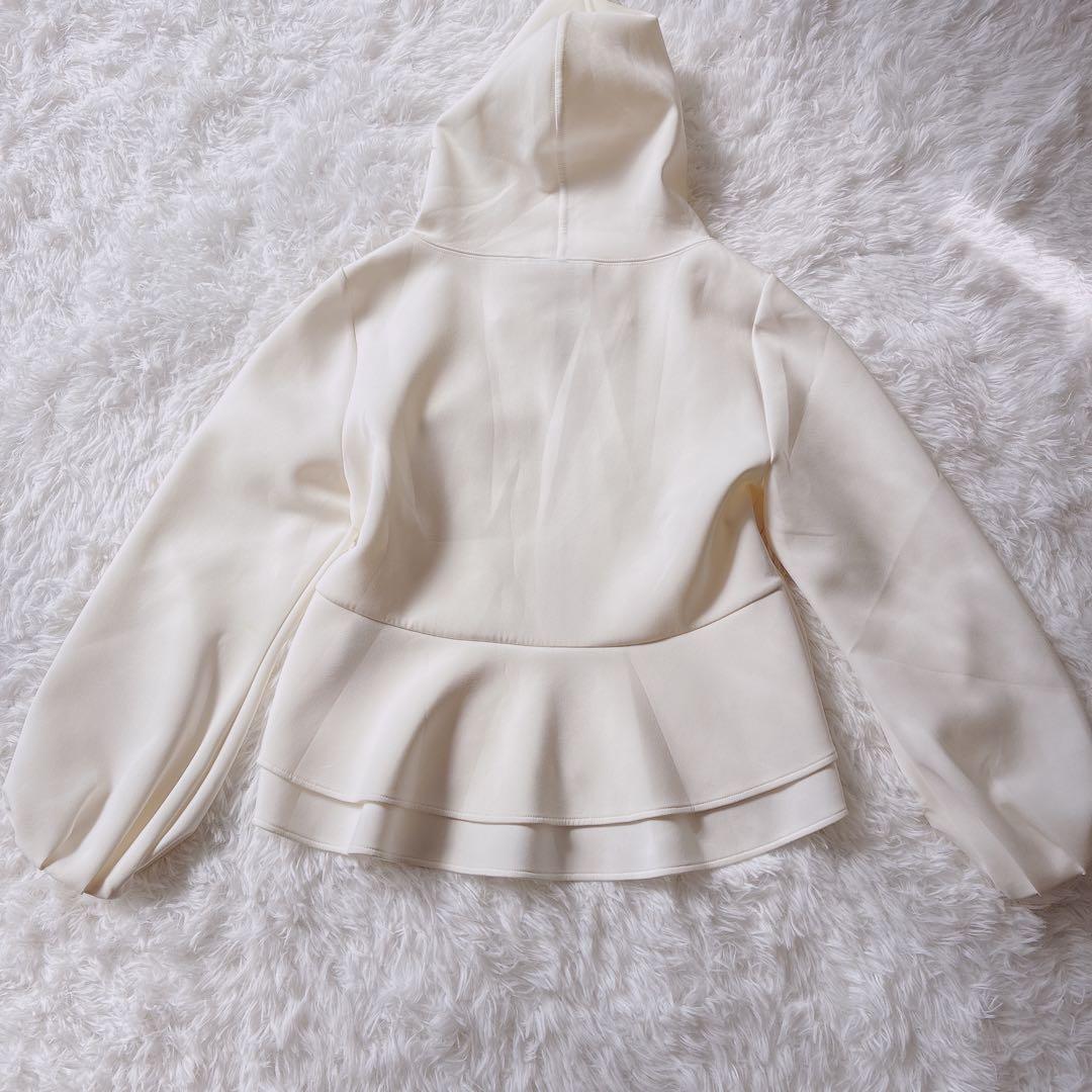 完売品　ANAYI アナイ　ダンボールジャージ フーディー パーカー アイボリー