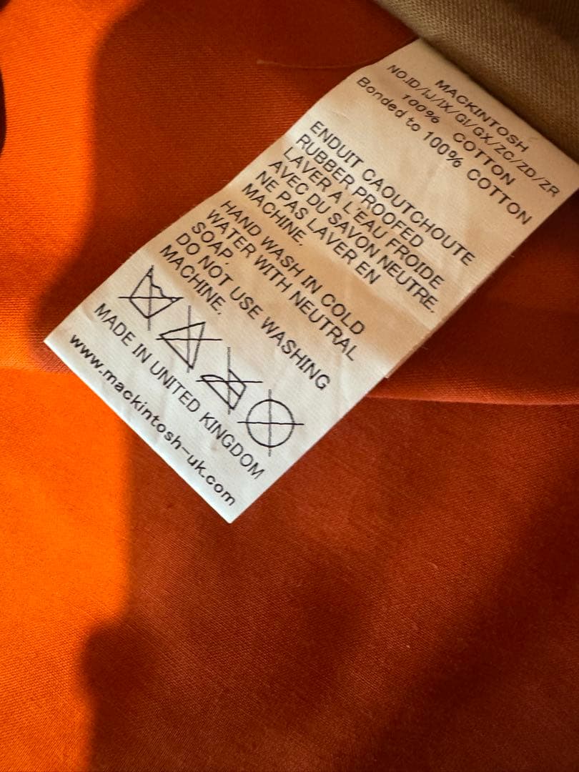 値下げしました！MACKINTOSH アウタージャケットブラウン
