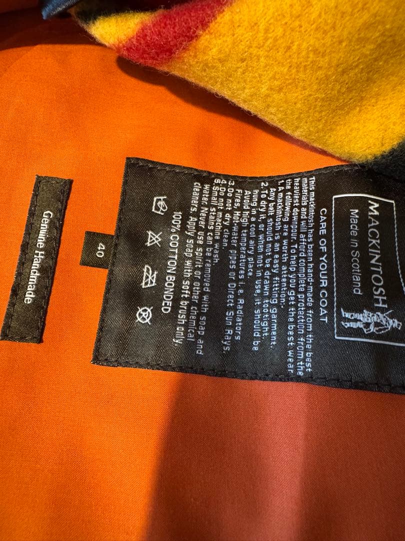 値下げしました！MACKINTOSH アウタージャケットブラウン