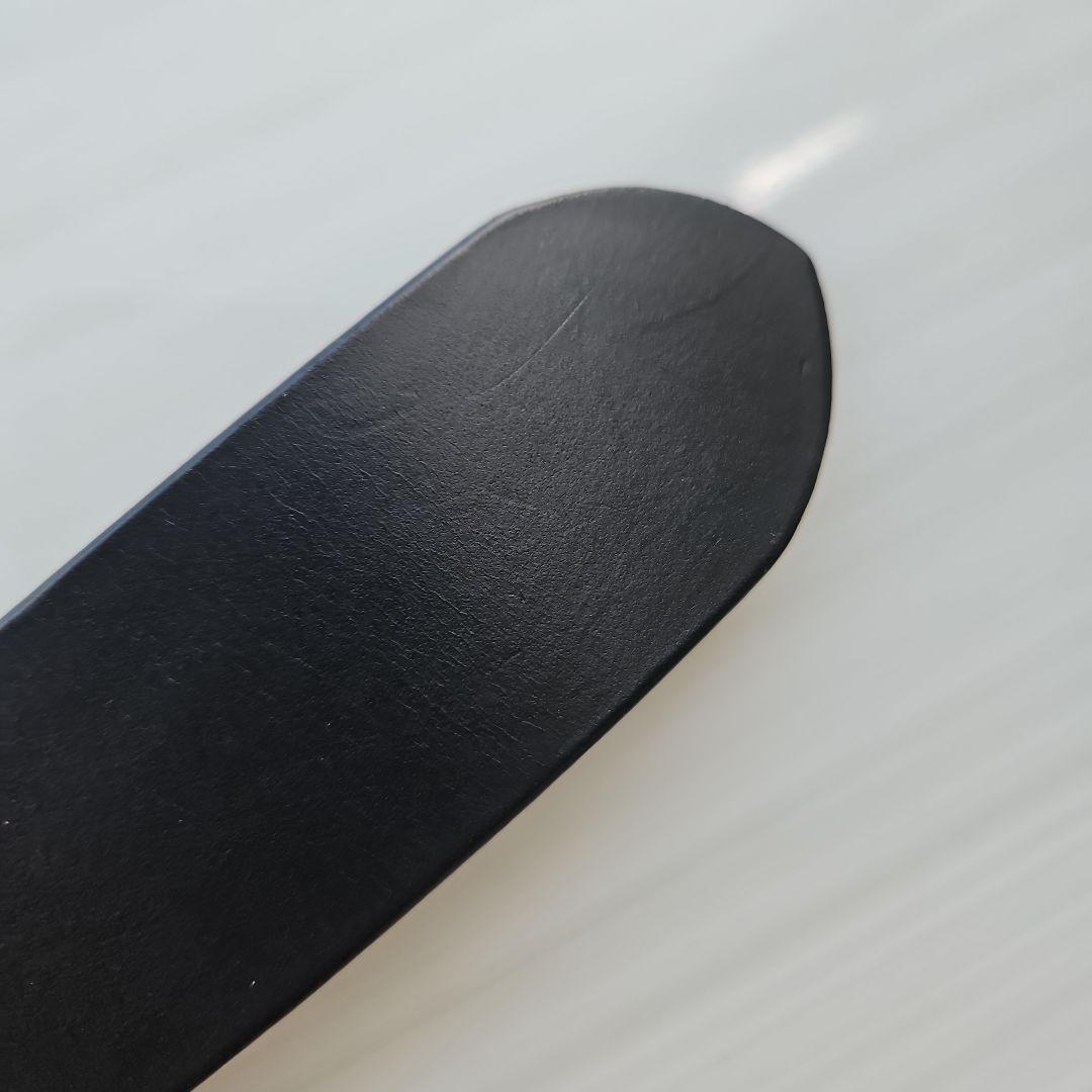 新品⭐マーガレットハウエルワイドレザーベルト⭐サイズ 1 ブラック 牛革