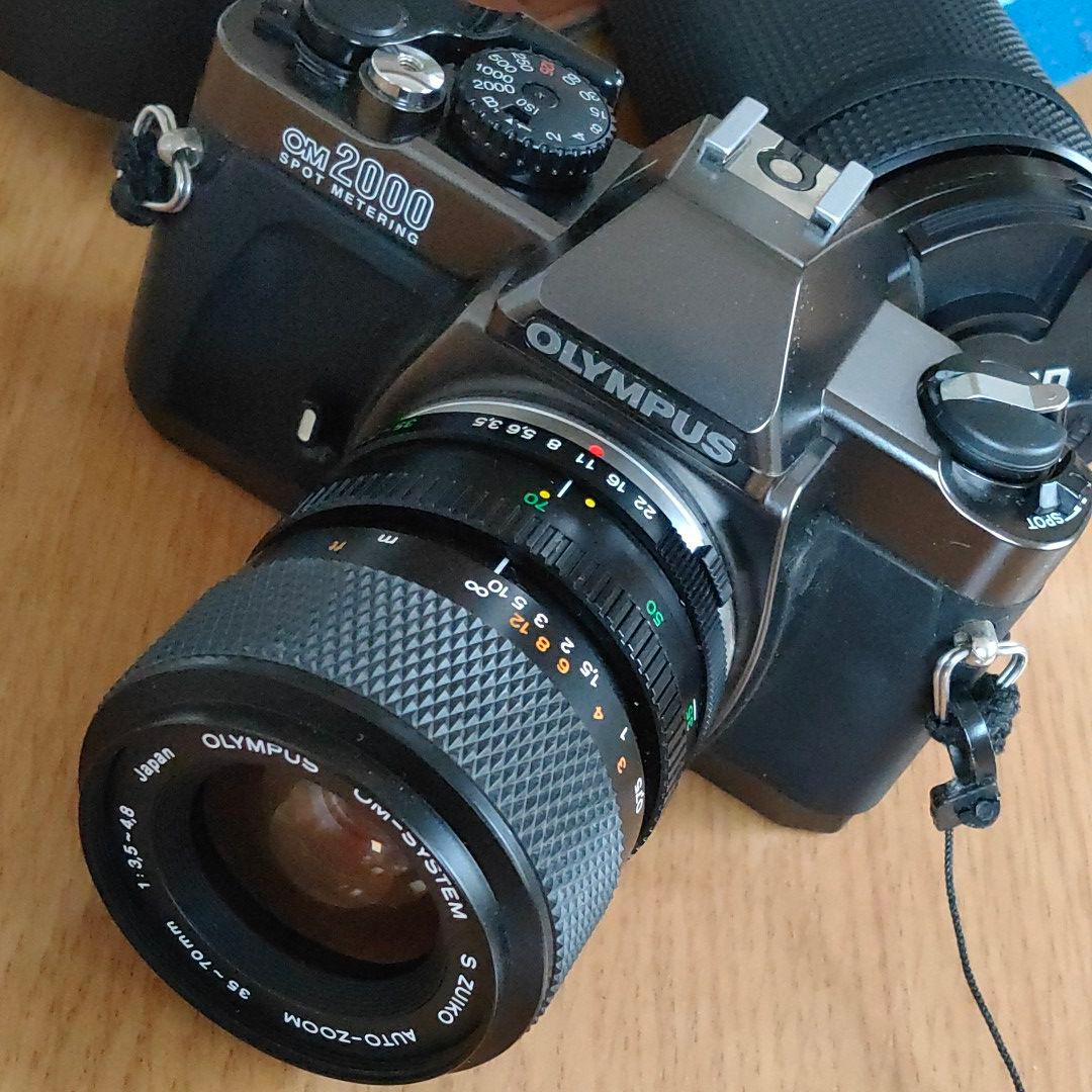 ★匿名配送★オリンパス　フィルムカメラ OM2000 レンズ、フィルタ