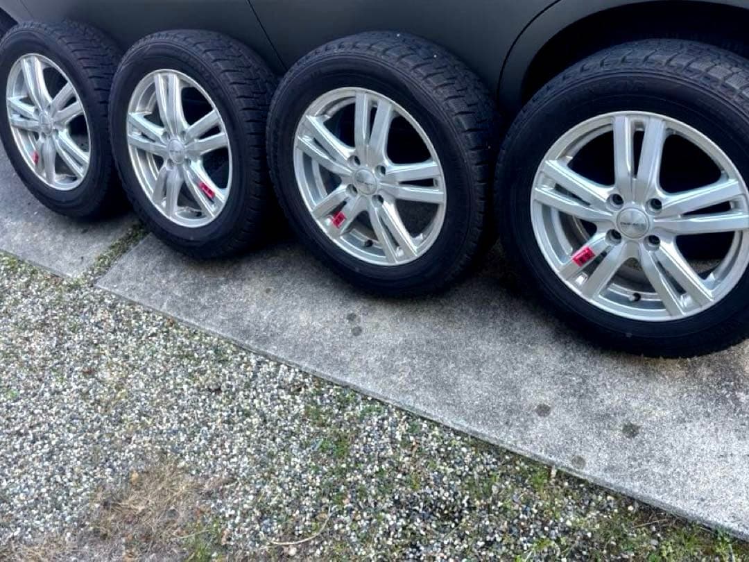 DUNLOP タイヤセット 185/60R15 フィットなど