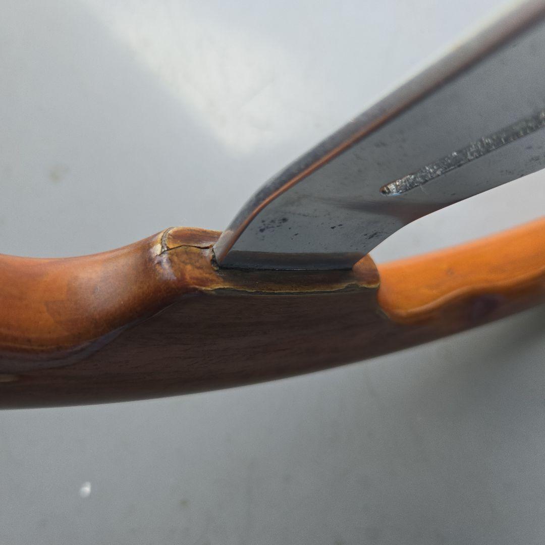 ウッド ステアリングホイール 3本スポーク