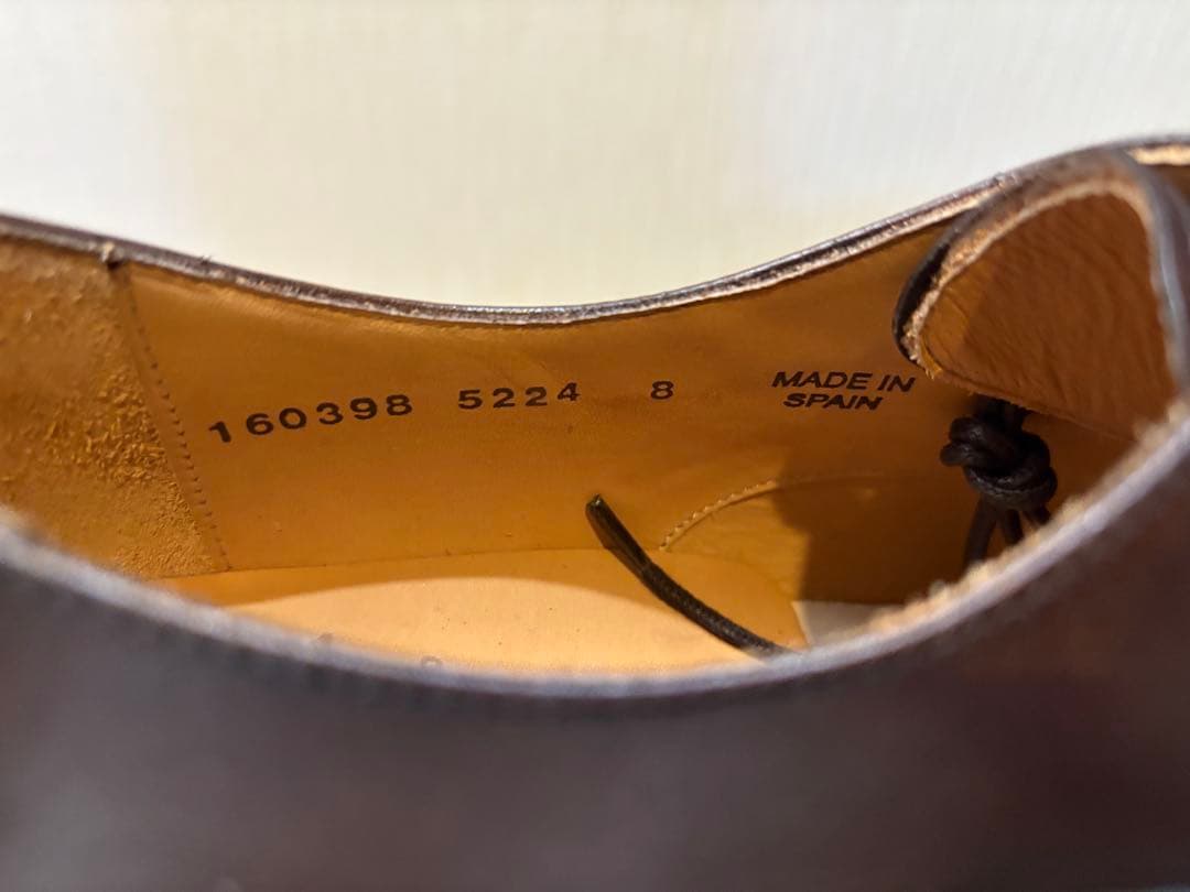 Berwick 5224 27センチ　ストレートチップ