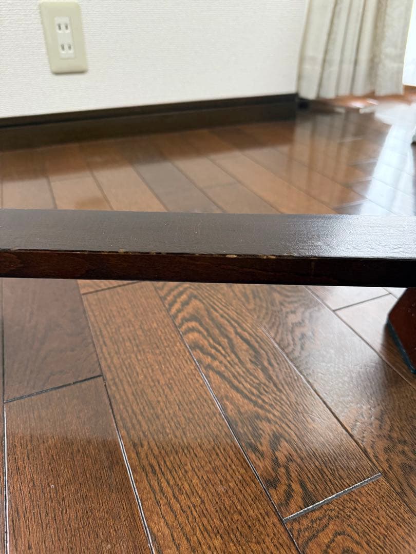 ビヨンドジュニア　ハイチェア　マホガニー　オリーブ