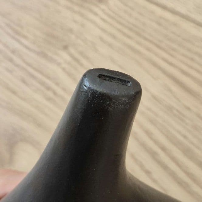 オカリナ ティアーモ黒陶 合奏モデル バスC　7C　ケース付き