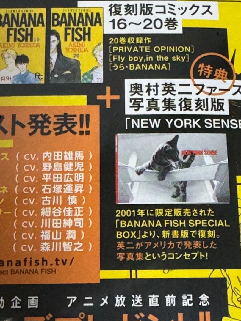 BANANA FISH 復刻版BOX 全巻セット（未開封新品・特典付き）