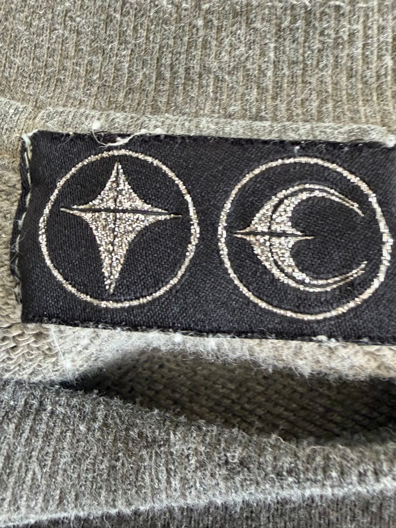 24ss THUG CLUB サグクラブ ダメージ加工 クルーネック スエット