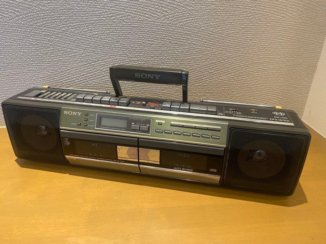 SONY CFS-W501 ラジオ・カセットプレーヤー