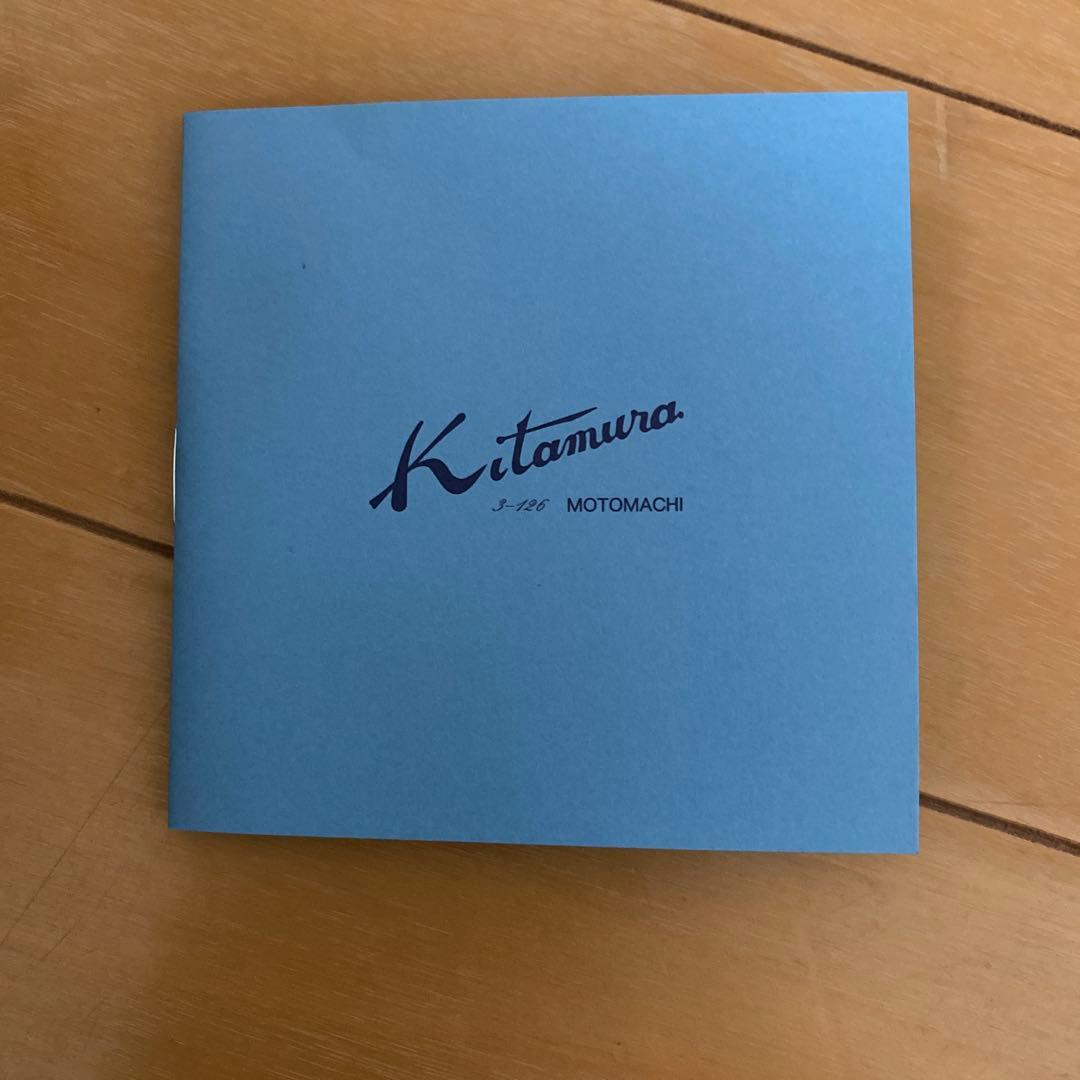 【完売品】定価55,000円新品未使用　 キタムラ　 ネイビーレザートートバッグ