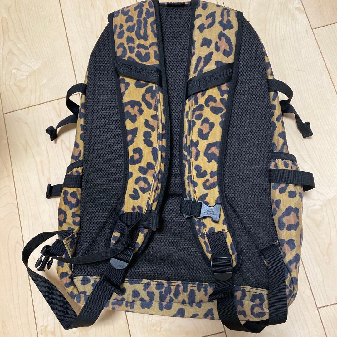 【美品】Supreme シュプリーム バックパック リュック レオパード
