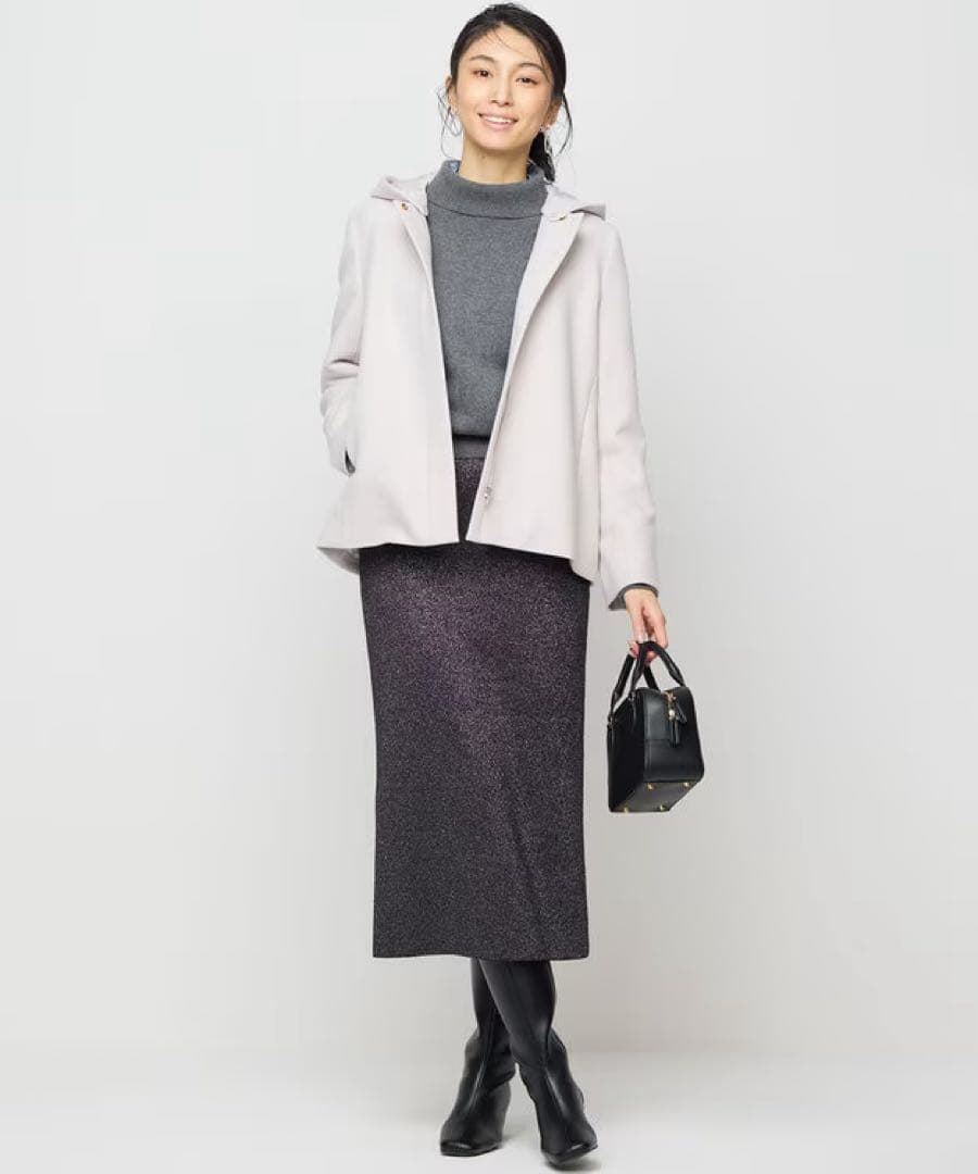 組曲 2024年モデル 現行 【2WAY】ウールモッサ ショートコート