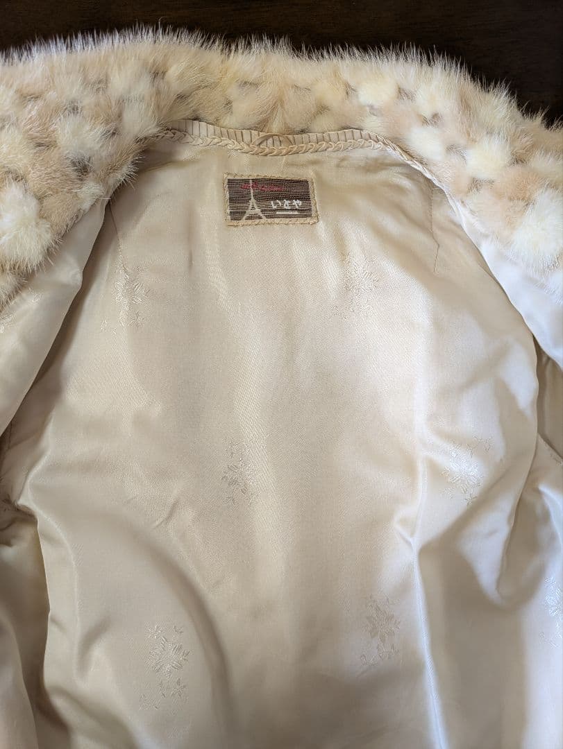 MINK　サガミンク　ミンクコート　本毛皮　ハーフコート