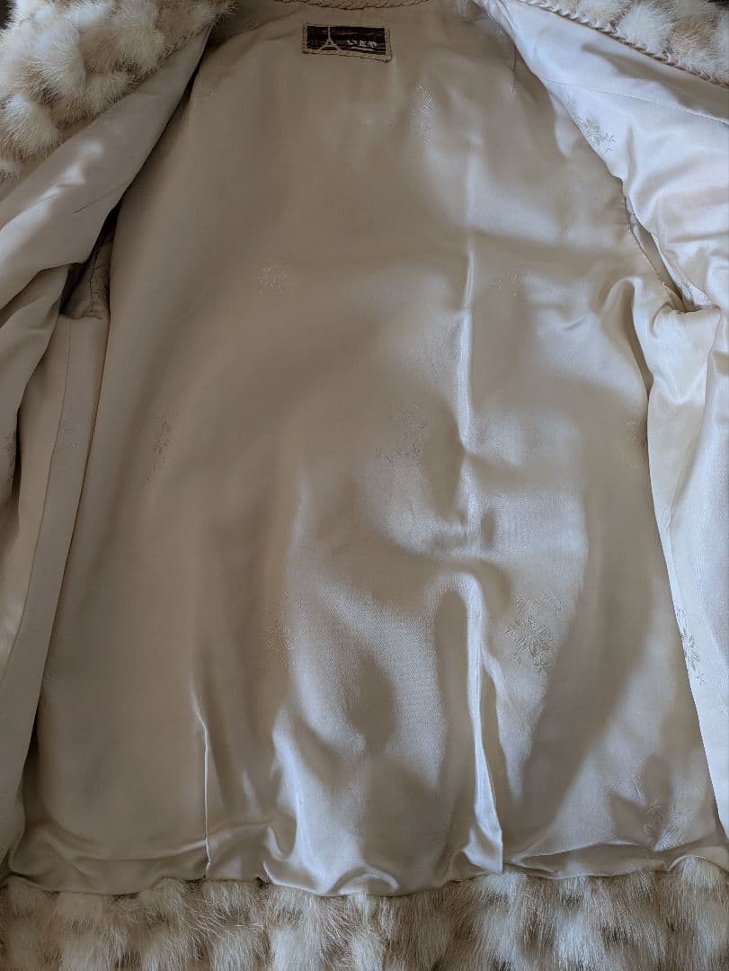 MINK　サガミンク　ミンクコート　本毛皮　ハーフコート