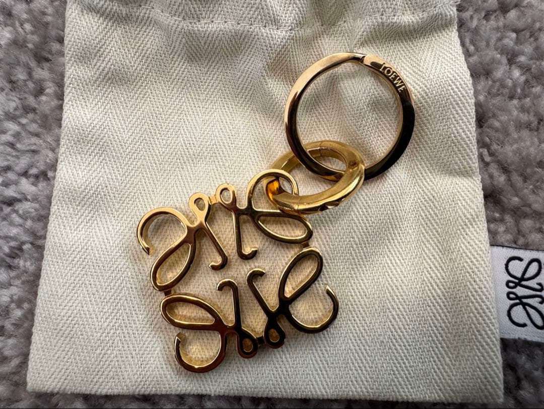 ism37！LOEWE アナグラム キーリング