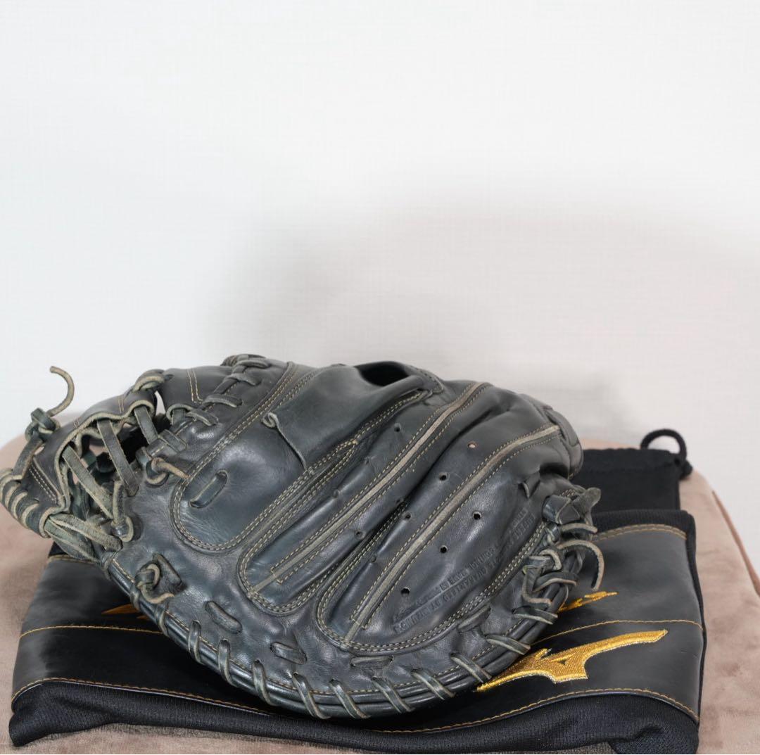 【美品】Mizuno Global Elite 軟式 キャッチャーミット