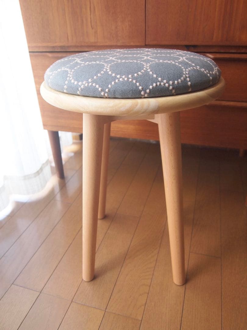 NT ママさん専用 ミナペルホネン ハンドメイド スツール タンバリン 生地