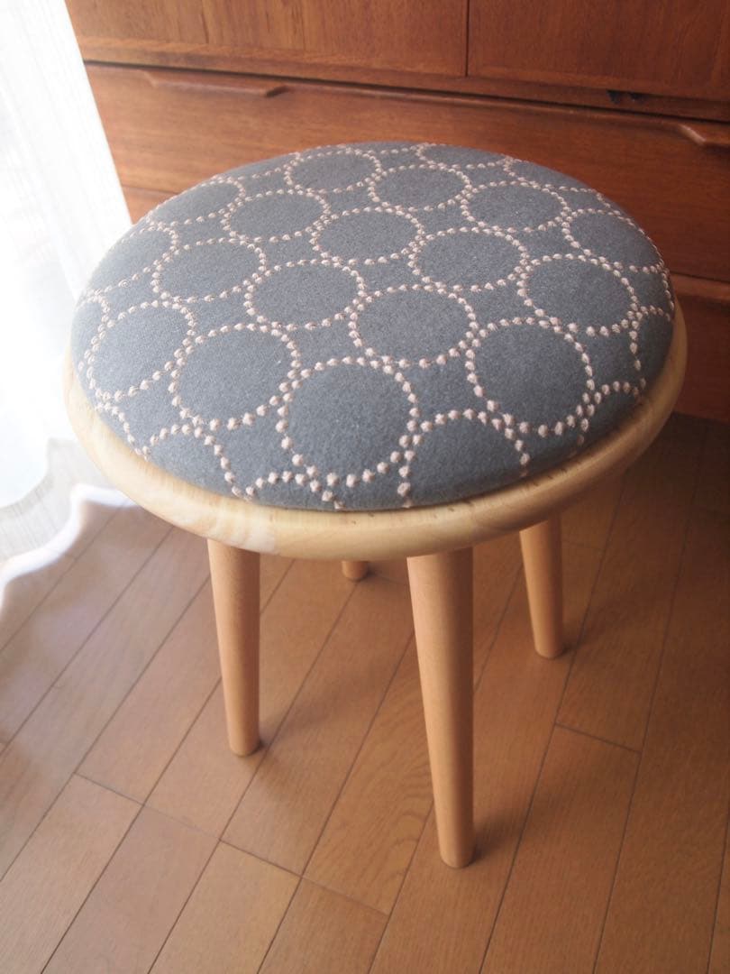 NT ママさん専用 ミナペルホネン ハンドメイド スツール タンバリン 生地