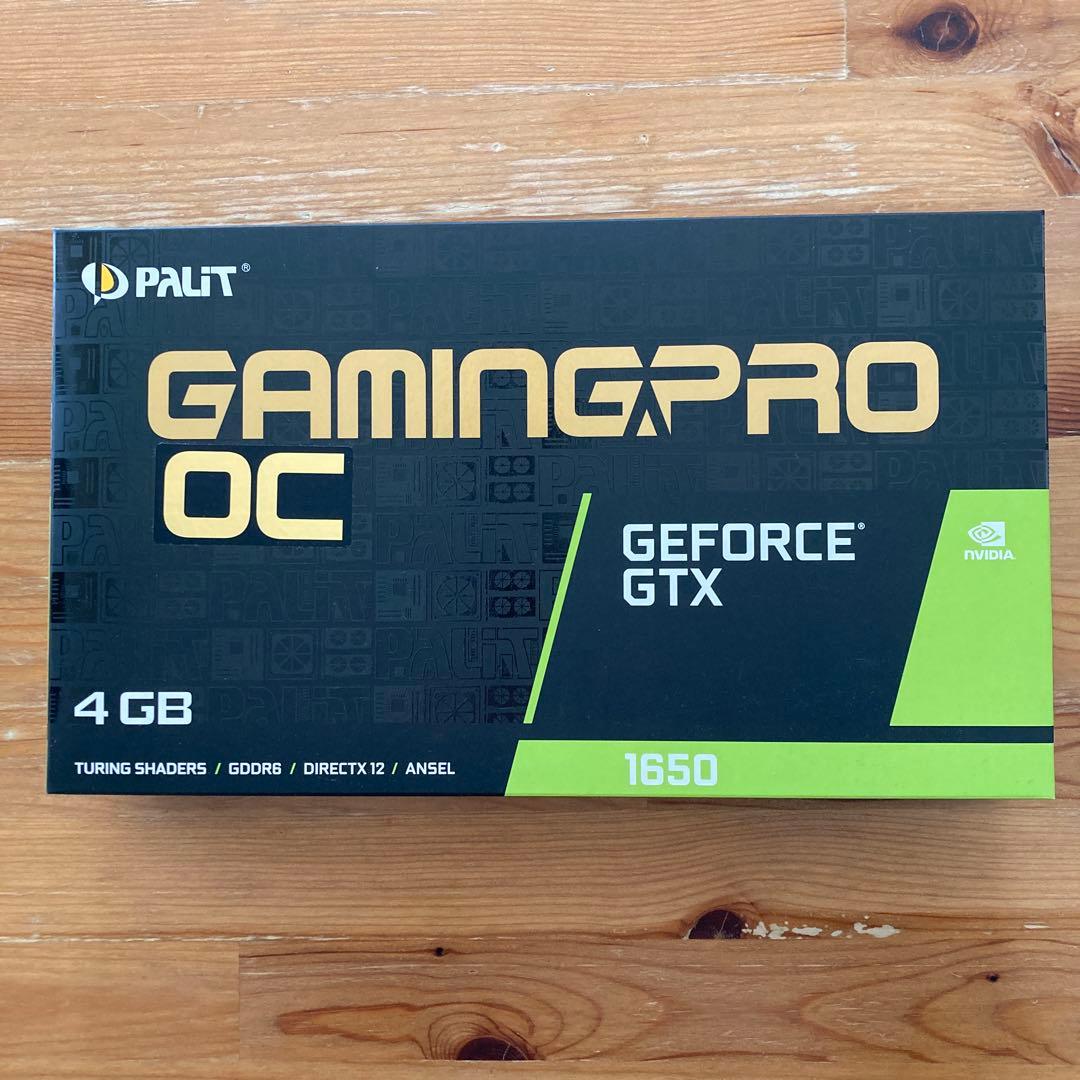 グラフィックボード・グラボ・ビデオカード Palit GeForce GTX 1650 GamingPro OC 4GB