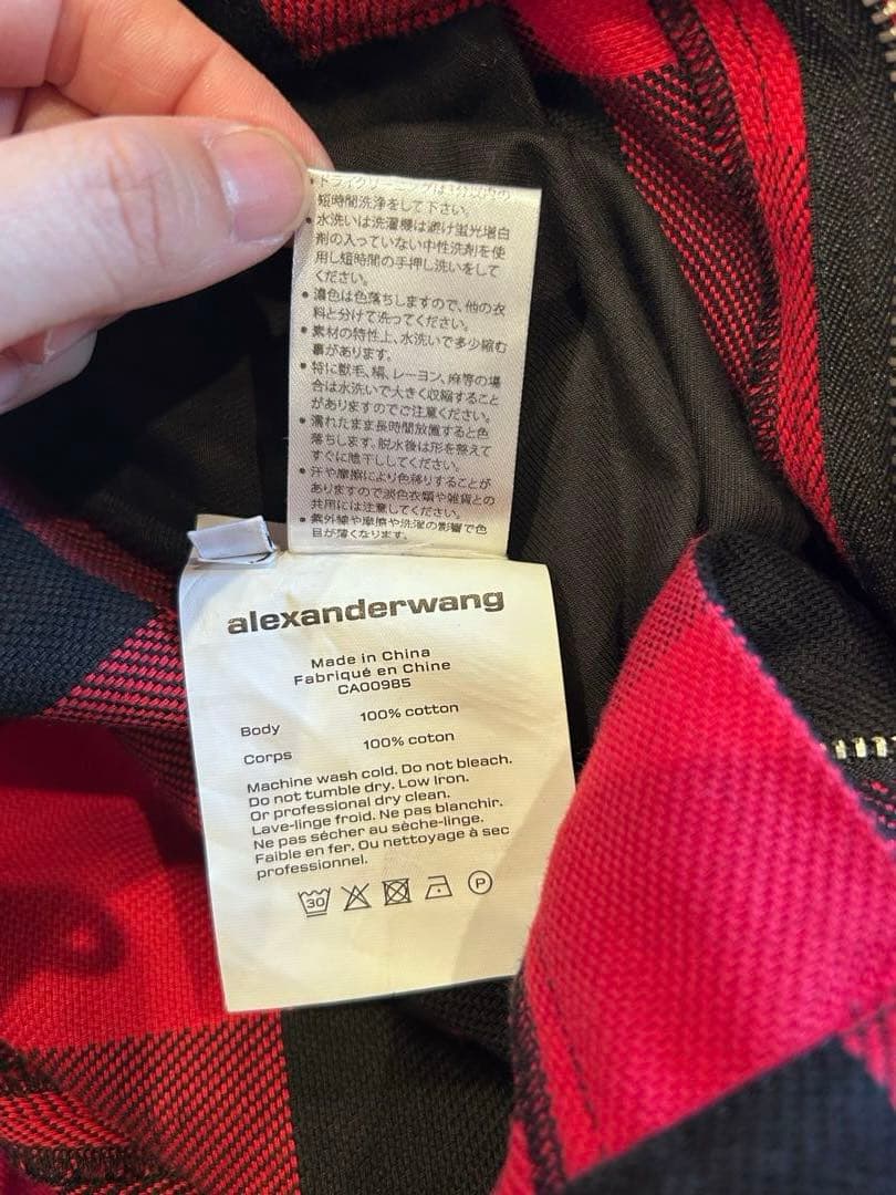Alexander Wang シャツ ショートパンツ 腰巻き風 ハーフパンツ