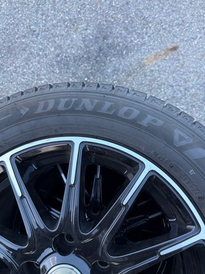 mak【ダンロップ24年製/タイヤホイールセット】スタッドレス