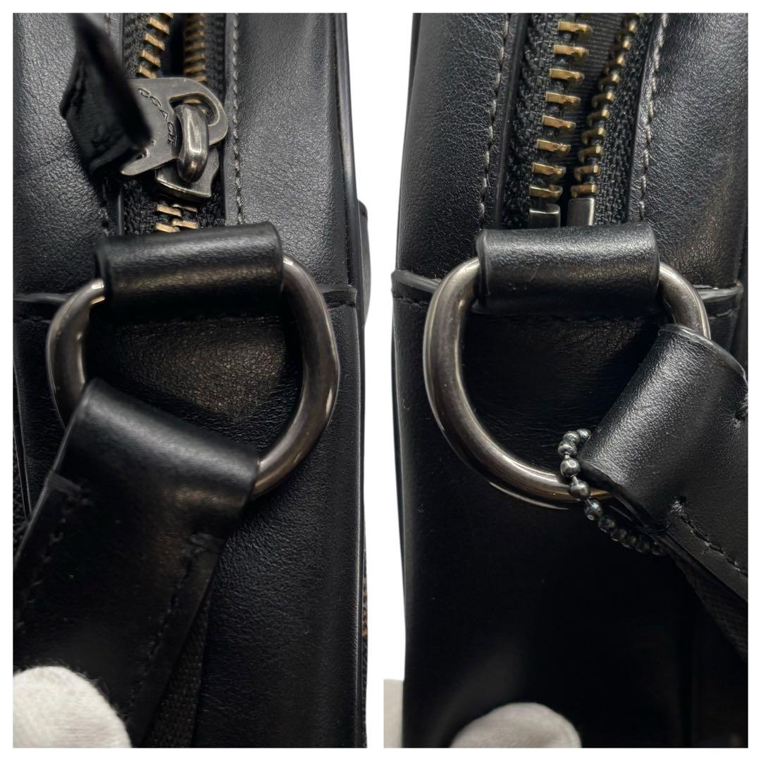 COACH レザー ショルダーバッグ