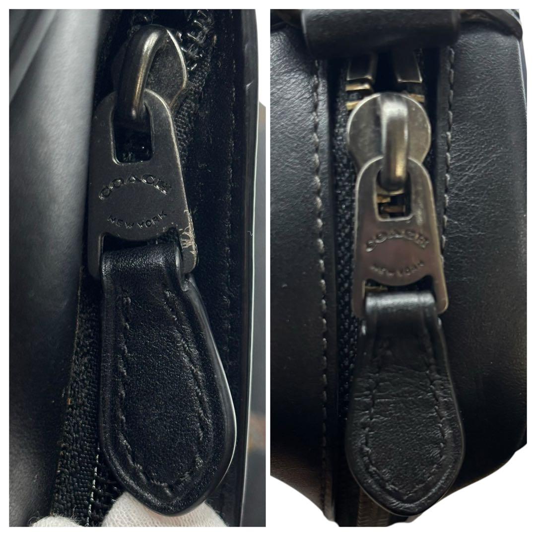 COACH レザー ショルダーバッグ