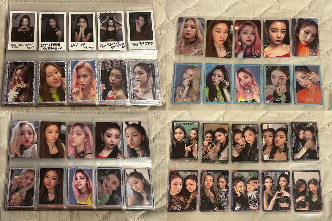 ITZY トレカ　まとめ売り　(時期ごとのバラ売り可能)