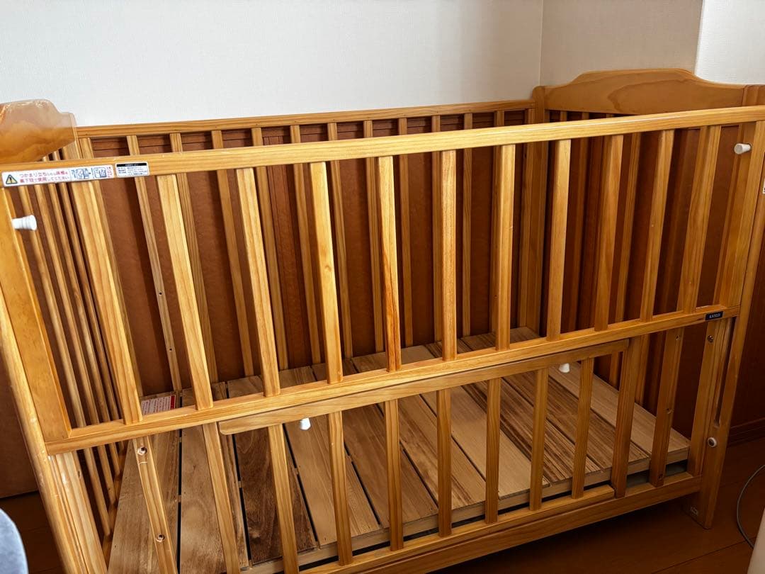 ベビーベッド KATOJI(送料込)