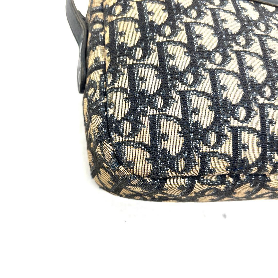 【美品】Dior ワンショルダー ショルダー バッグ トロッター キャンバス