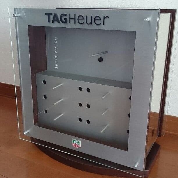 [非売品]タグホイヤー 回転メガネ・サングラス スタンドケース